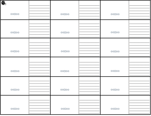 16 Diagram Squares with notes PDF