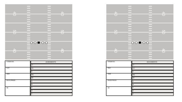 Playbook Diagram (Google Slide/ Canva Template)