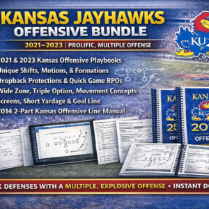 Kansas Jayhawks Explosive Offense Bundle (2021 & 2023) Install • Motions • RPOs • Option • OL Play