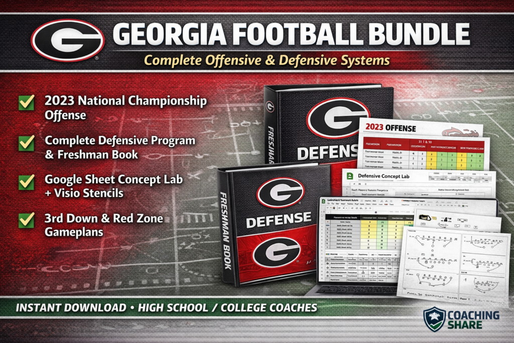 Georgia Football Bundle – Complete Offensive & Defensive Systems