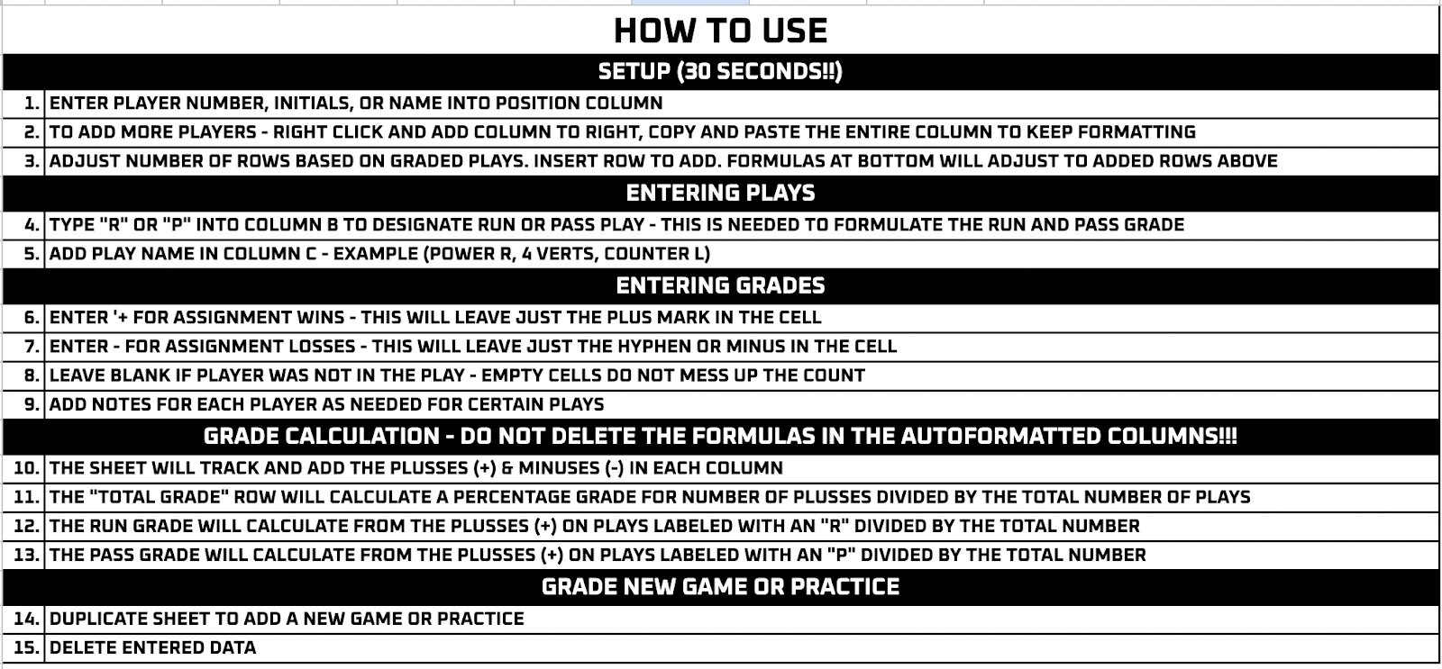 AUTO-CALCULATED GRADE SHEET - Image 2